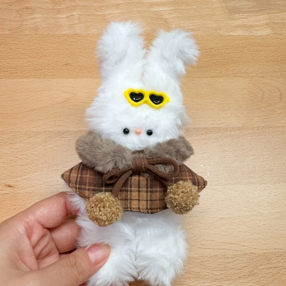 10cmドール用クリスマス服アクセサリー、スタイリッシュで可愛いクリスマススカーフ、マント、衣装セット、クリスマスドール服セットに最適