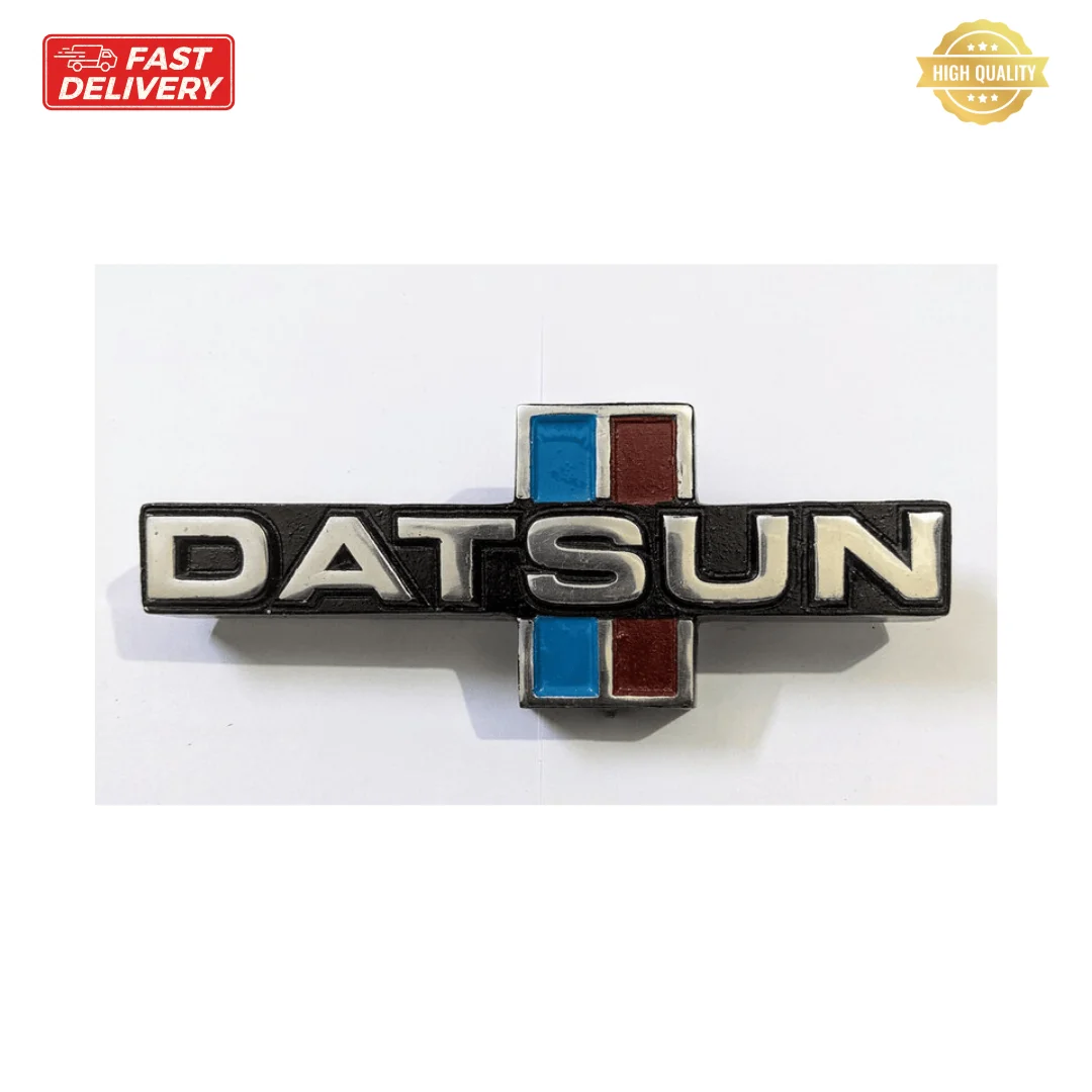 

Datsun 720 Pickup 1600 Front Grille Emblem In Metal Die-Cast