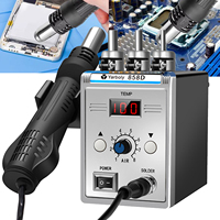 Hot Air Gun 858D Rework Solder Station Heat Gun 220V 700W Hair Dryer For Soldering SMD SMT Welding Repair Tool