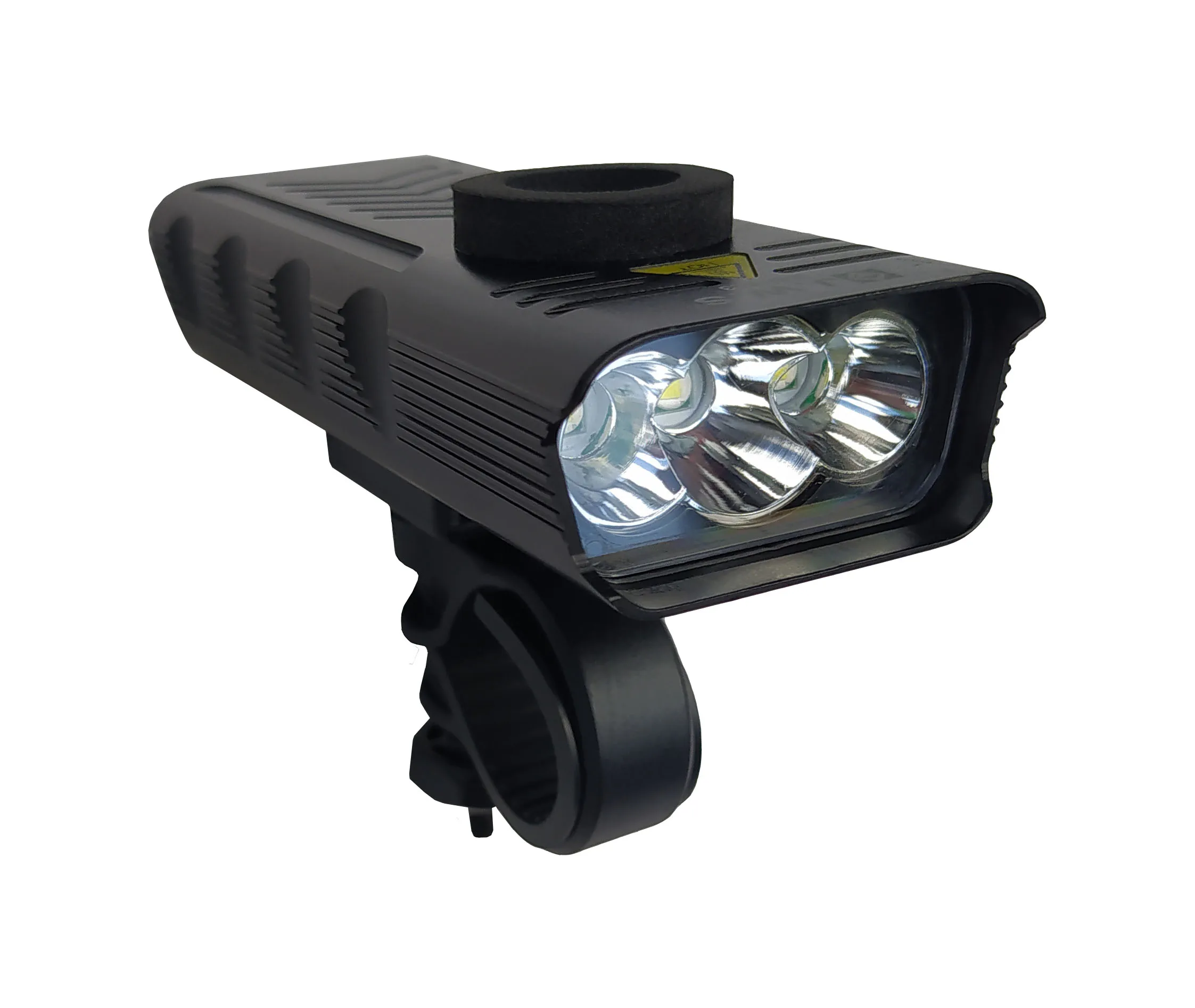 Lanterna Farol Bike 2400 Lumens Recarregável À Prova D’água