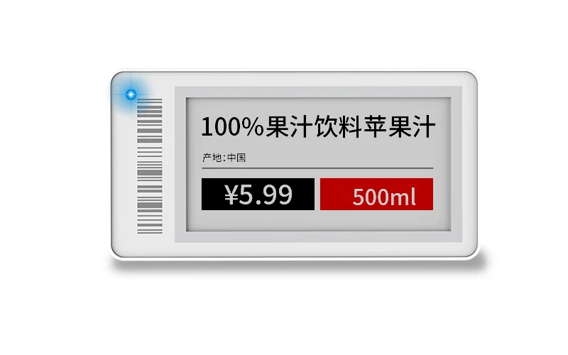 MinewTag 10pcs 2.1inch BLE5.0 Electronic Shelf Labels for Warehouse Retail with Free App