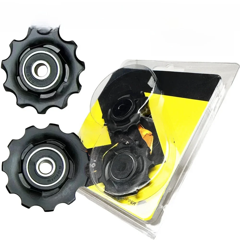 AliExpress GANOPPER 2Pcs 11T Road Bike Rear Derailleur Pulley Rival Force Apex Red Guide Roller 10s 11s Pulley Wheel For Sram 10v 11V 11 V