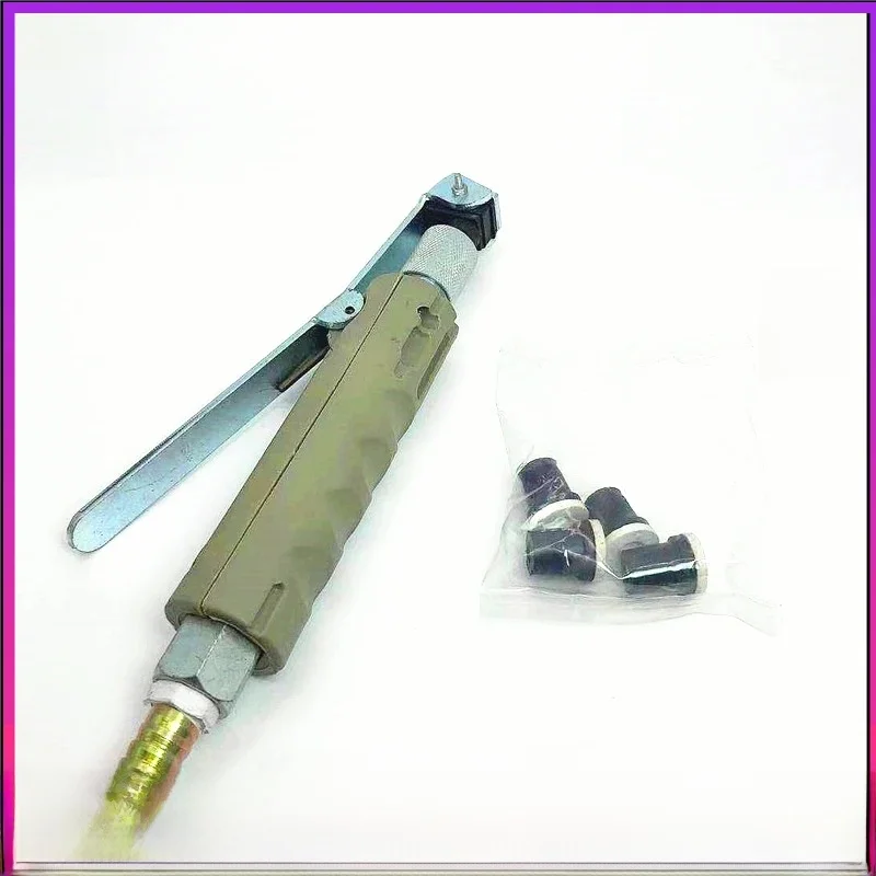 Outil de sablage pneumatique portatif, accessoires de Machine de sablage de rouille portables, têtes de buse, pistolet de sablage de Gallon