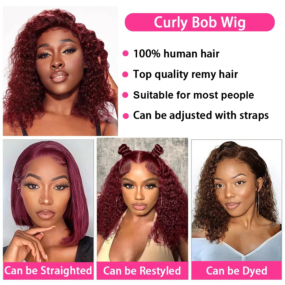 Deep Wave Bob Perücken aus Ech – Pre Parted 13X4 Lace Front Bob Wig Bewertung und Preis