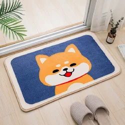 일상나눔 극세사 시바견 발매트