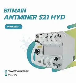 AK buy 2 get 1 free BITMAIN Antminer S21 Hyd by Bitmain (335TH)