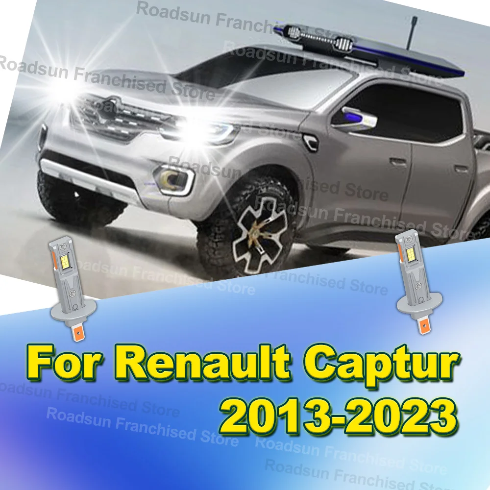 

2X автомобильные лампы для фар H1 высокой яркости 30000LM для Renault Captur 2013-2023 2014 2015 2016 2017 2018 2019 2020 2021 2022