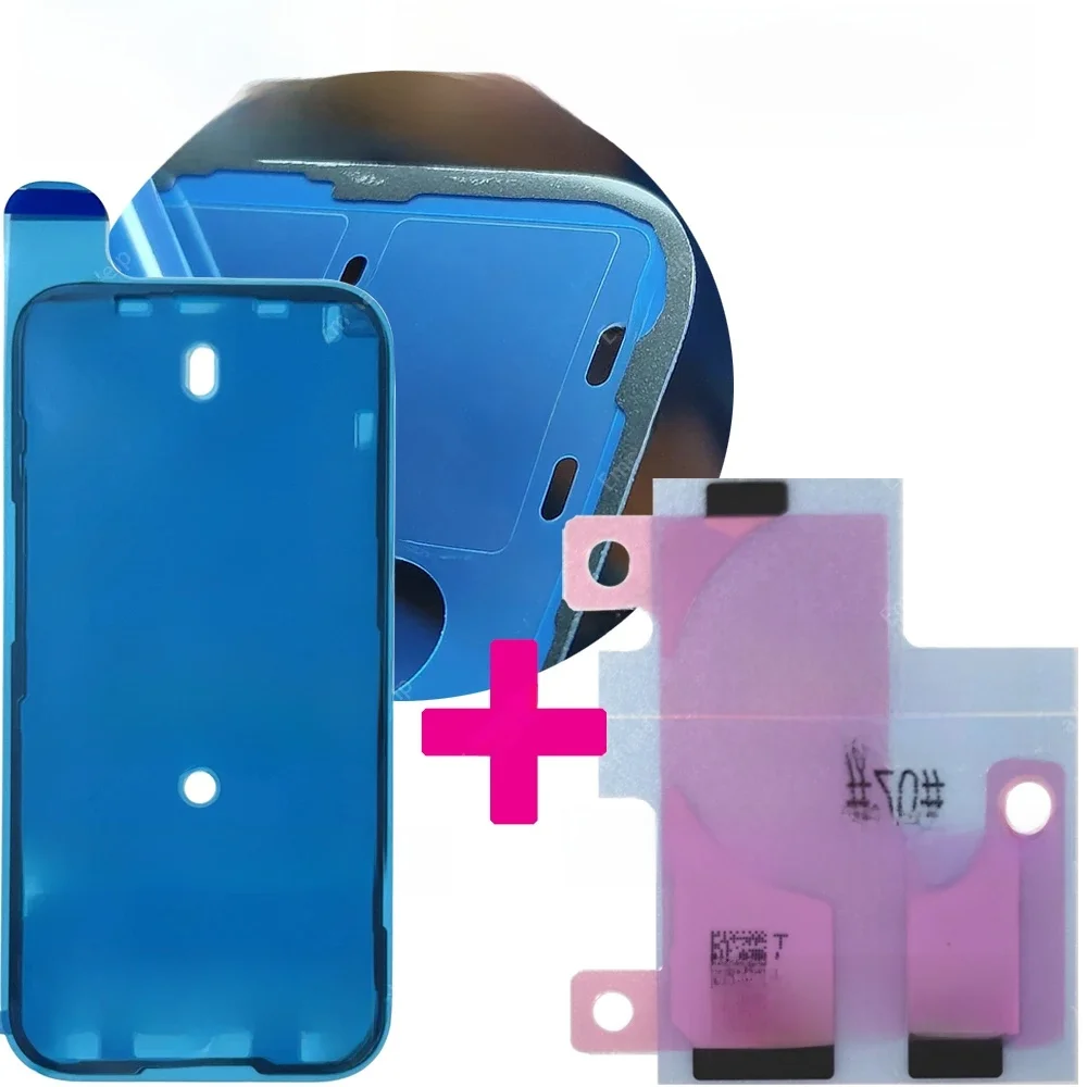 Oryginalna wodoodporna taśma uszczelniająca ramkę LCD, czerwona taśma klejąca, zamiennik do iPhone 16 Pro Max, 12, 13 Mini, 14, 15 Plus, naklejka na baterię. — zdjęcie produktu 7