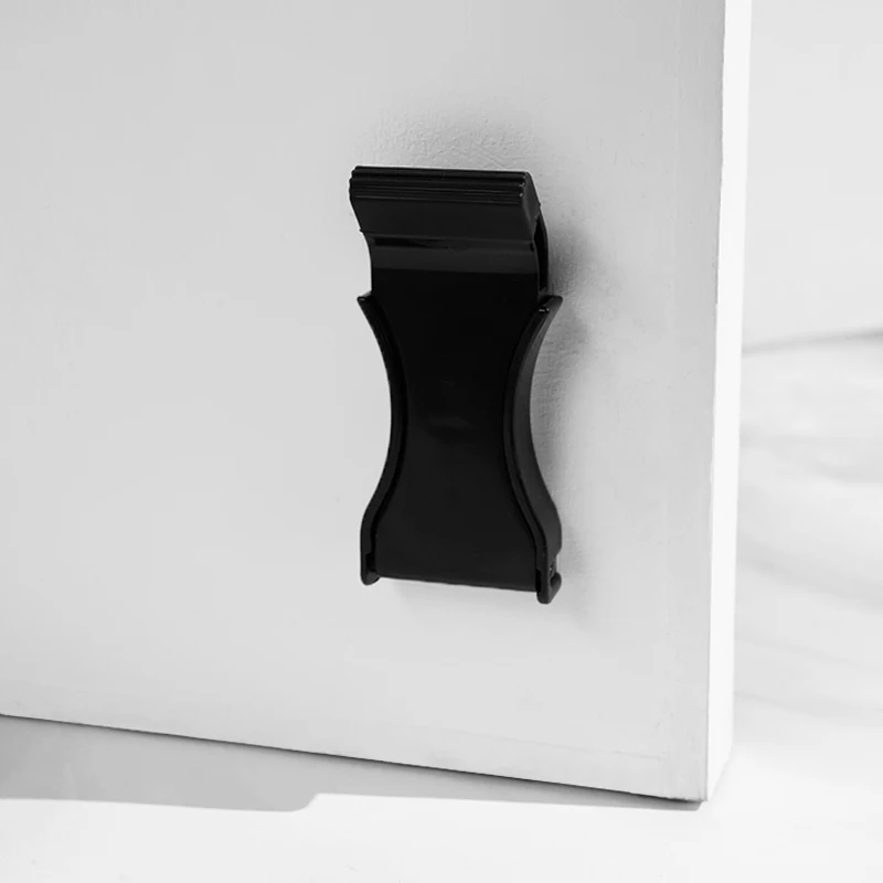 생활백서 무타공 도어스토퍼 1개 / 말발굽 문스토퍼 문고정장치