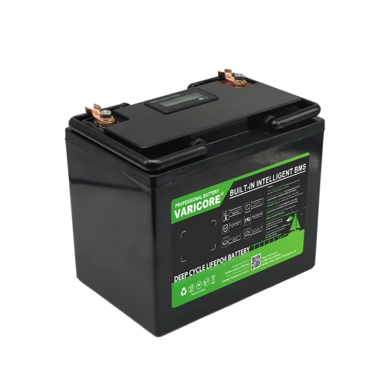 Varicore 12V 32Ah Lifepo4 energieopslagbatterij met grote capaciteit voor buitenkamperen - afbeelding 2