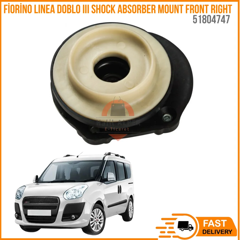 

FOR FIORINO LINEA DOBLO III SHOCK ABSORBER MOUNT FRONT RIGHT WITH NEW BEARING 51804747 REASONABLE PRICE DURABLE SATISFACTION