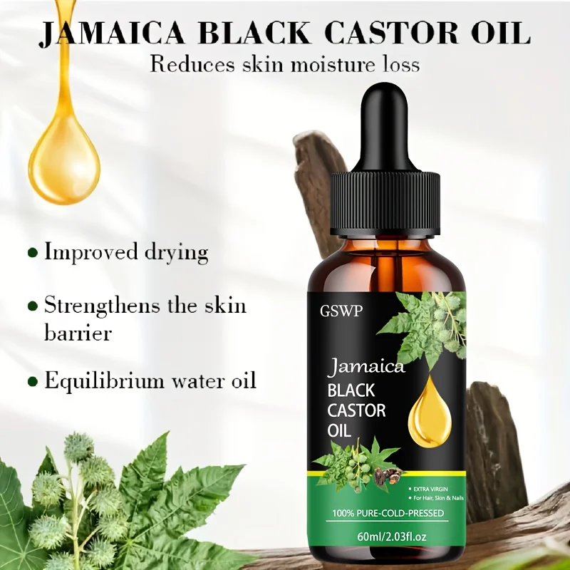 GSWP Jamaican Black Castor Oil Facial Skin Care, Massage, Hair Care, Nail Moisturizing, Aromatherapy Machine. 60ml / 120ml / 180 view 4