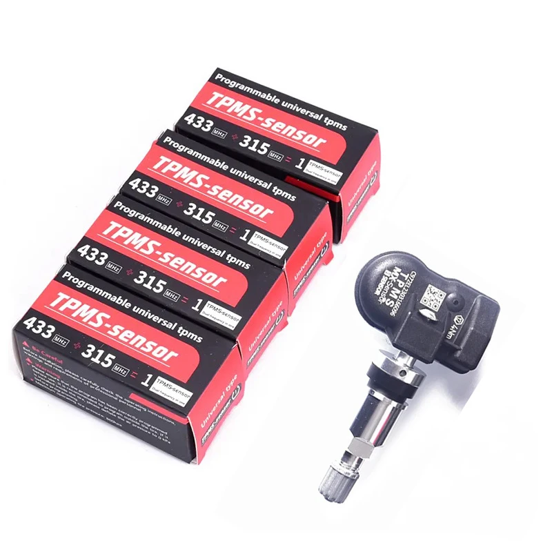 Metal Tire Pressure Programmable Sensor AUTEL Tools  315MHZ 433MHz 315/433MHz 2in1 TPMS Universal Unlimited Edit TS508 808TS