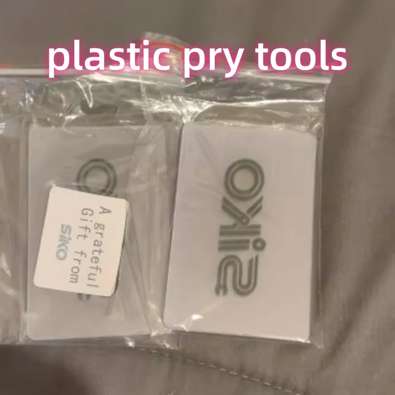 

100pcs Durable Plastic Opening Card Non-Scratch Pry Tool for LCD Screen Repair Compatible with Phone Tablet Laptop Electronic