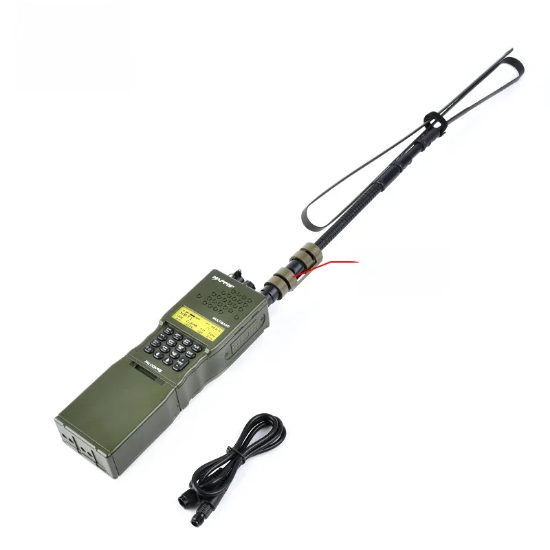 WADSN Taktisches Militär-Softair-Armee-Radio PRC 152 Dummy-Funkgehäuse-Antennenpaket Talkie Walkie Interphone-Modell Cospaly