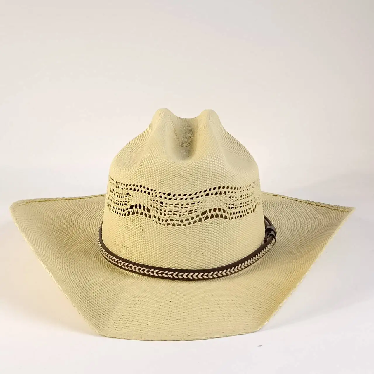 

Unisex woven Westerncowboyhat lightweight breathable wide-brimmed Westernsunhat casual summer beach travelcowboy hatcowboyboots