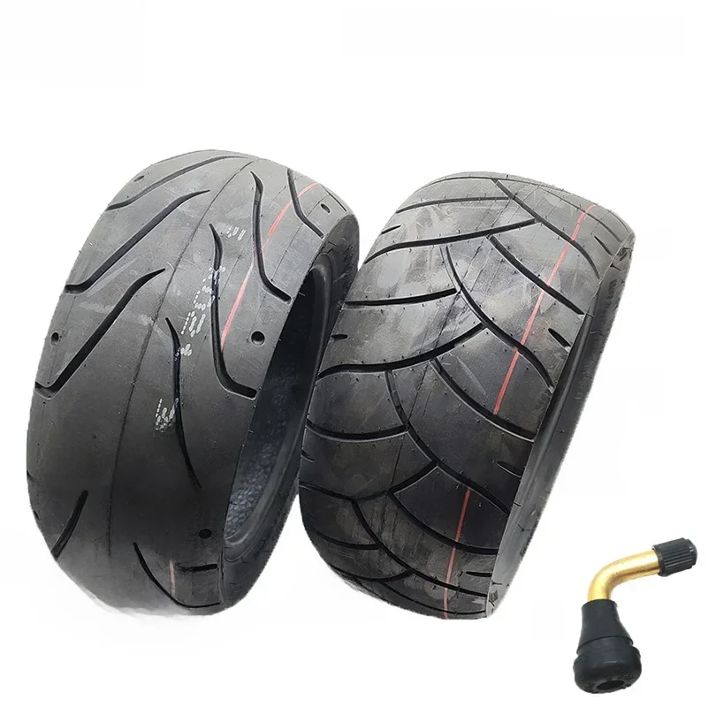 Pneu sans chambre à air 100/55-6.5 90/65-6.5 100/65-6.5, pneu sous vide épais et résistant à l'usure avec Valve d'air pour Scooter électrique