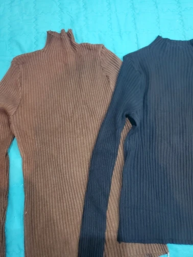 AOSSVIAO 2026 Chic Autumn Winter Sweater Women Pullovers Long Sleeve Casual Turtleneck Warm Basic Sweater Knit Jumpers Top photo review