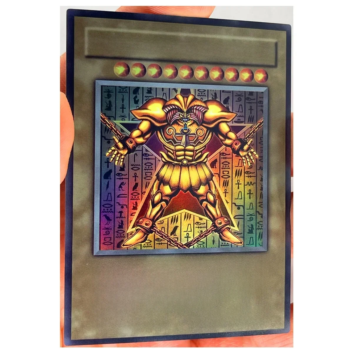 Yu Gi Oh SR Exodia le interdit un anglais bricolage jouets loisirs passe-temps objets de Collection jeu Collection Anime cartes