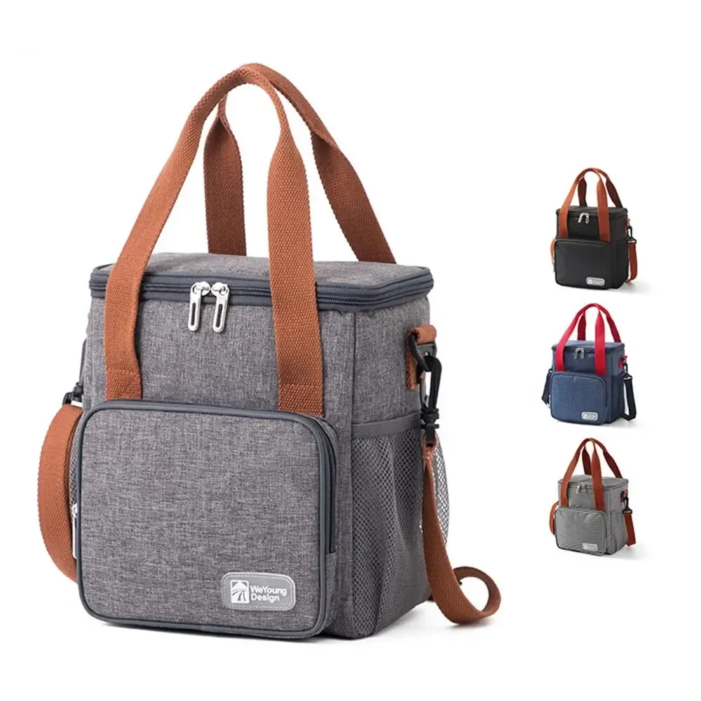 Sac de pique-nique 8L, conservation de la chaleur, réfrigération, boîte à déjeuner, sac isotherme pour Camping barbecue, travail scolaire familial, Camping en plein air voyage