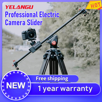 YELANGU L80TC L100TC 100CM Professional Electric Camera Slider for DSLR Motorized Video Carbon Fiber Dolly Track Wireless Remote