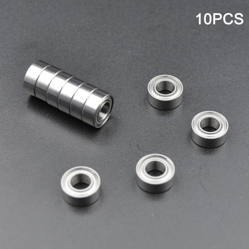 10pcs MR105 ZZ 5*10*4mm 2Z High Speed 1050 Inner Diameter 5mm Miniature Bearing Ball Bearings