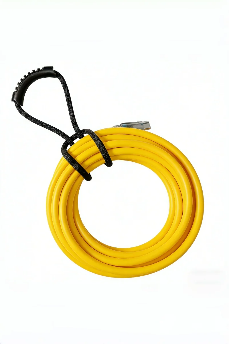 

Прочный нейлоновый стяжной ремень для хранения, 1 шт. ​ Усиленная пряжка, устойчивая к погодным условиям, идеально подходит для велосипедов, туристического снаряжения и мастерских.