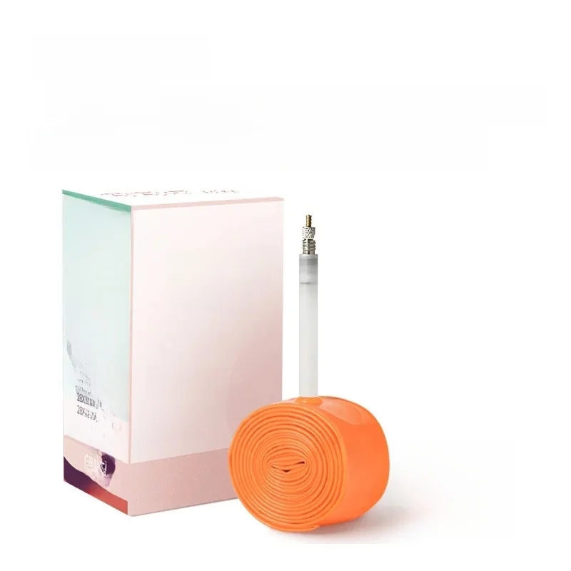 AliExpress rrskit Rrskit Gravel Bicycle Inner Tube Ultralight  700c MTB 29 Bicycle TPU Tire 45/65mm Length Fv Super Light Portable Tube Inner