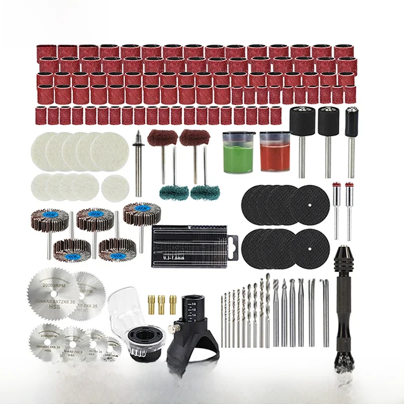 CMCP accessoires d'outils rotatifs pour perceuse Dremel ponçage meulage polissage accessoires Dremel outil abrasif de gravure sur bois et métal