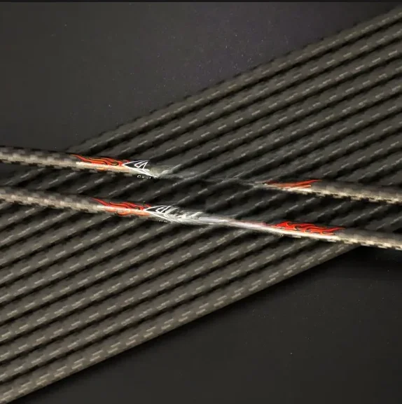 ACCMOS 3K carbone flèche arbres ID6.2mm 33 pouces colonne vertébrale 200 250 300 350 400 500 tir à l'arc bricolage chasse tir