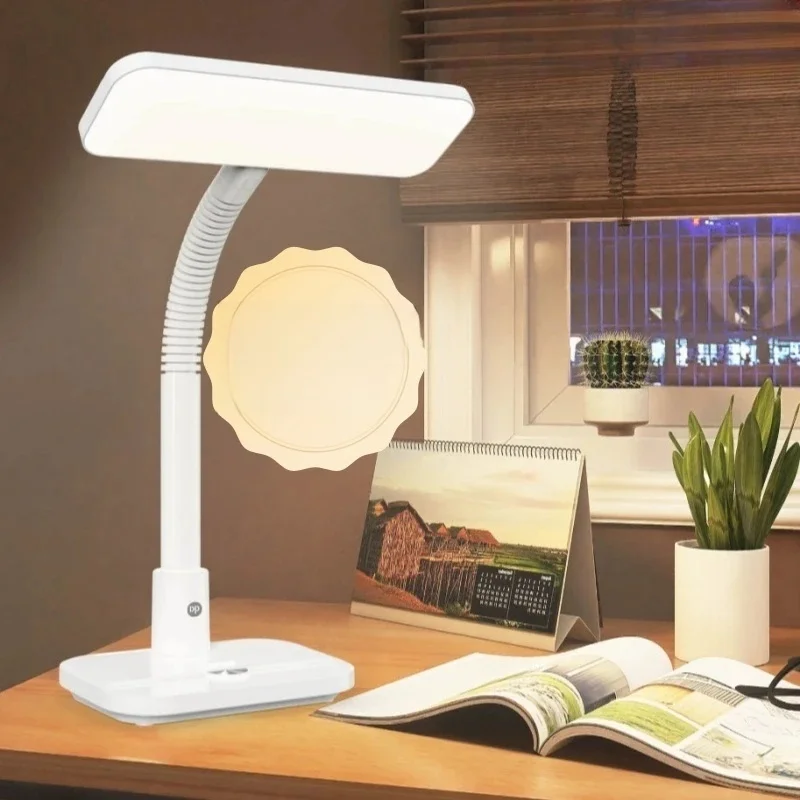 DP Table Lamp Led Desk Lamp Eye Protection Reading light USB rechargeable lamp light adjustable lighting angle bedroom lamps