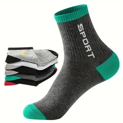 10 Pairs Cotton Sock Sport Soft Fashion Sneakers High Quality Elastic Middle Tube Stocking Summer Running Breathable Socks