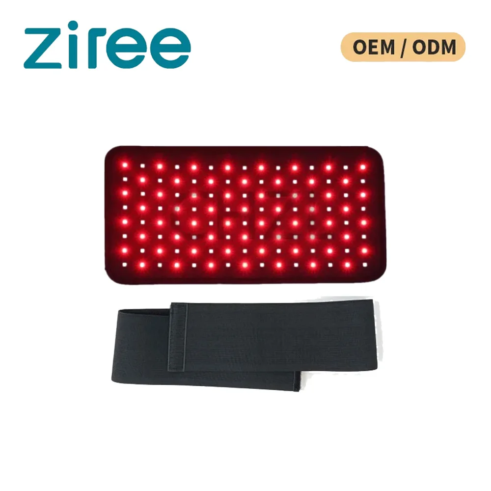 

120 Led Lights Wrap Infrared Physiotherapy Light Belt Pad Pain Relief 660Nm 850Nm Led Red Light Physiotherapy Belt