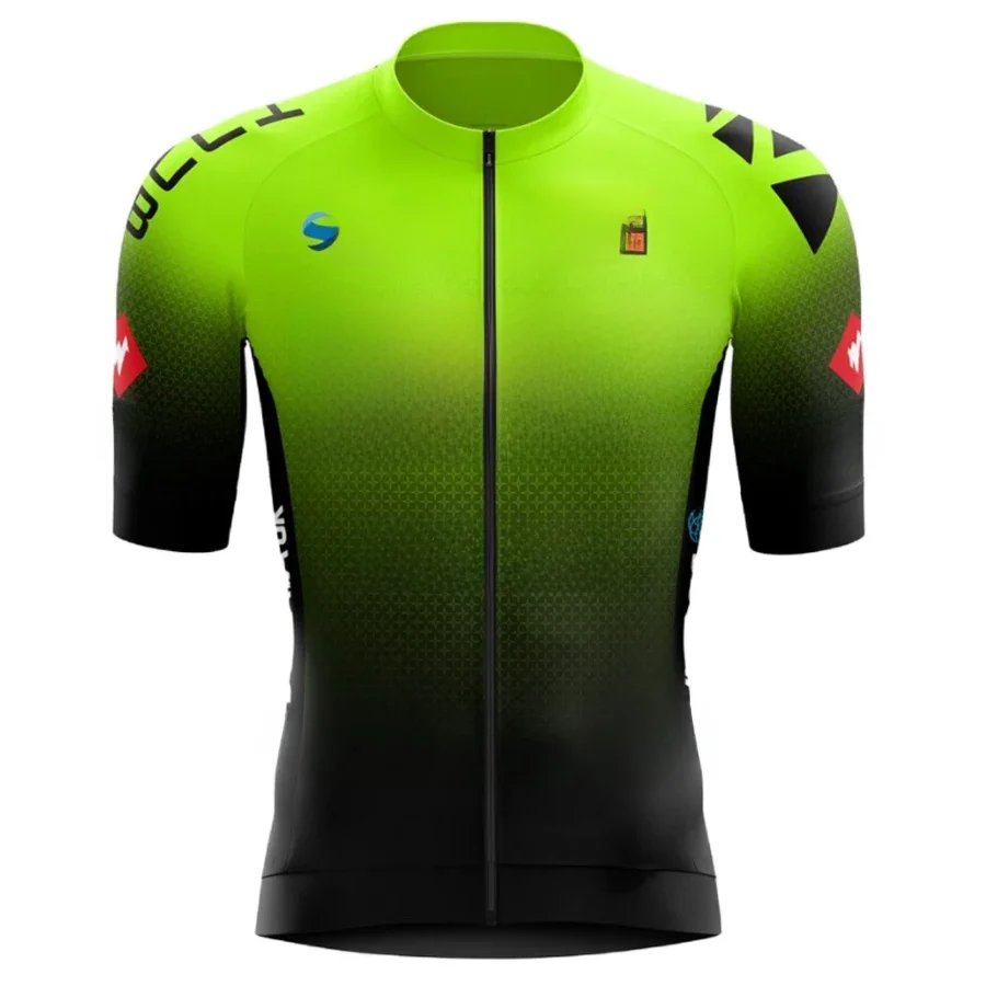 AliExpress Cycling Jersey 2024 Men Summer Anti-UV Cycling Jersey Set Breathable Racing Sport Mtb Bicycle Jersey