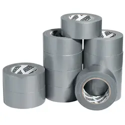 10/20M Silver Duct Tape, Waterproof Heavy Duty Duct Tape, Duct Tape Multipack for Arts Home Office School DIY Craft