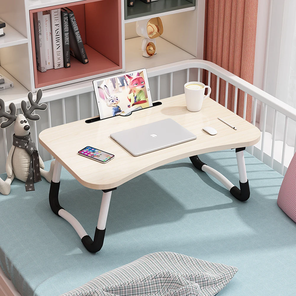 [ABC0090] Folding Table Camping Table Bed Desk Seat Desk