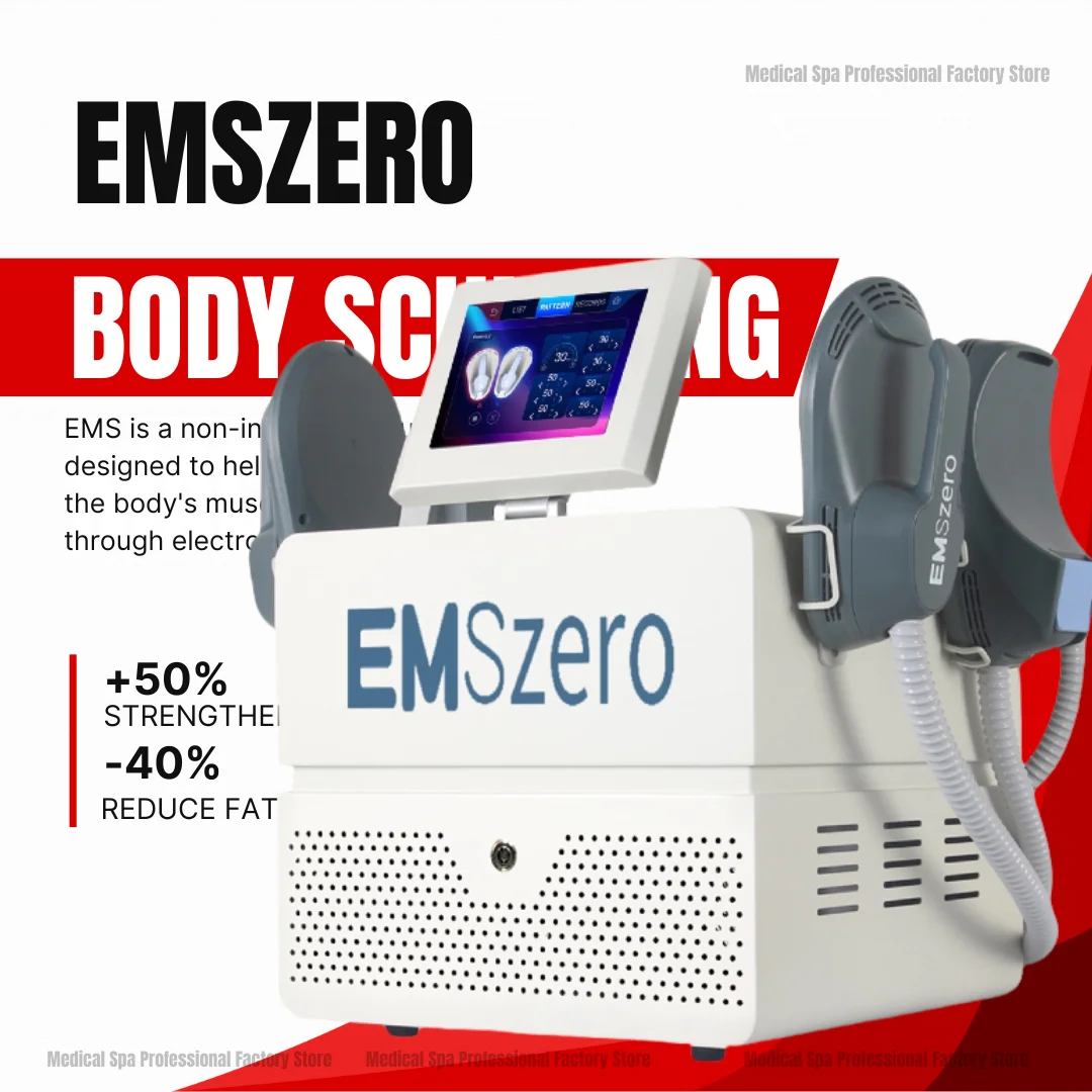 

Professional EMSzero RF Machine 2025 EMSzero Body Shaping Machine EMS Fat Burning EMS Slimming Muscle Stimulator 15 Tesla