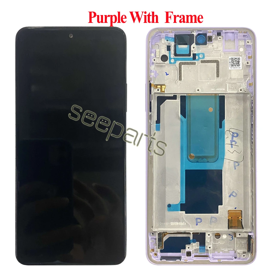 AMOLED 6.67\'\' For Xiaomi Redmi Note 11 Pro Plus 5G LCD Display Touch Screen Digitizer Assembly 21091116UG 21091116UC