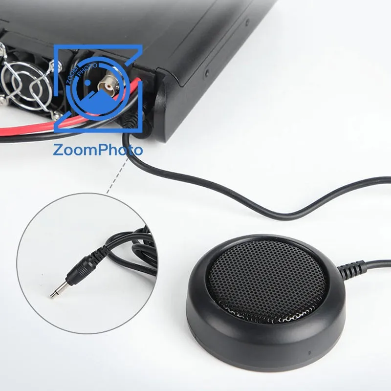 Mini External Radio Speaker 3.5mm Mono Speaker for YAESU/ICOM Plug and Play Radio Accessory