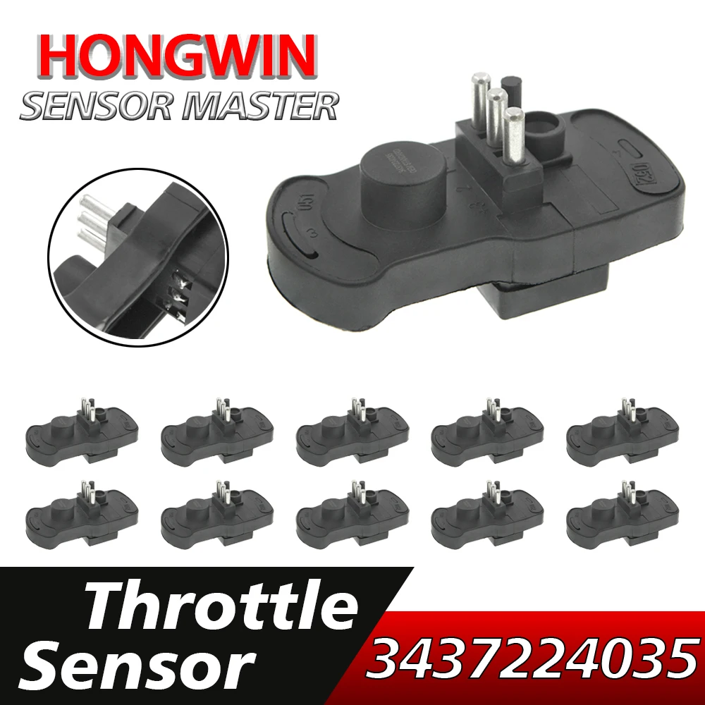 

Датчик положения дроссельной заслонки Датчик расходомера воздуха TPS 3437010039 , 3437224015 , 3437224035 Для Mercedes W201 W124 W126 190E 300CE 300SE