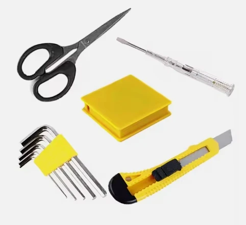 Portable 8-in-1 Fire Hardware Tool Set,Multi-functional Combination Toolbox ,Complete quality fancy home hardware set 2024