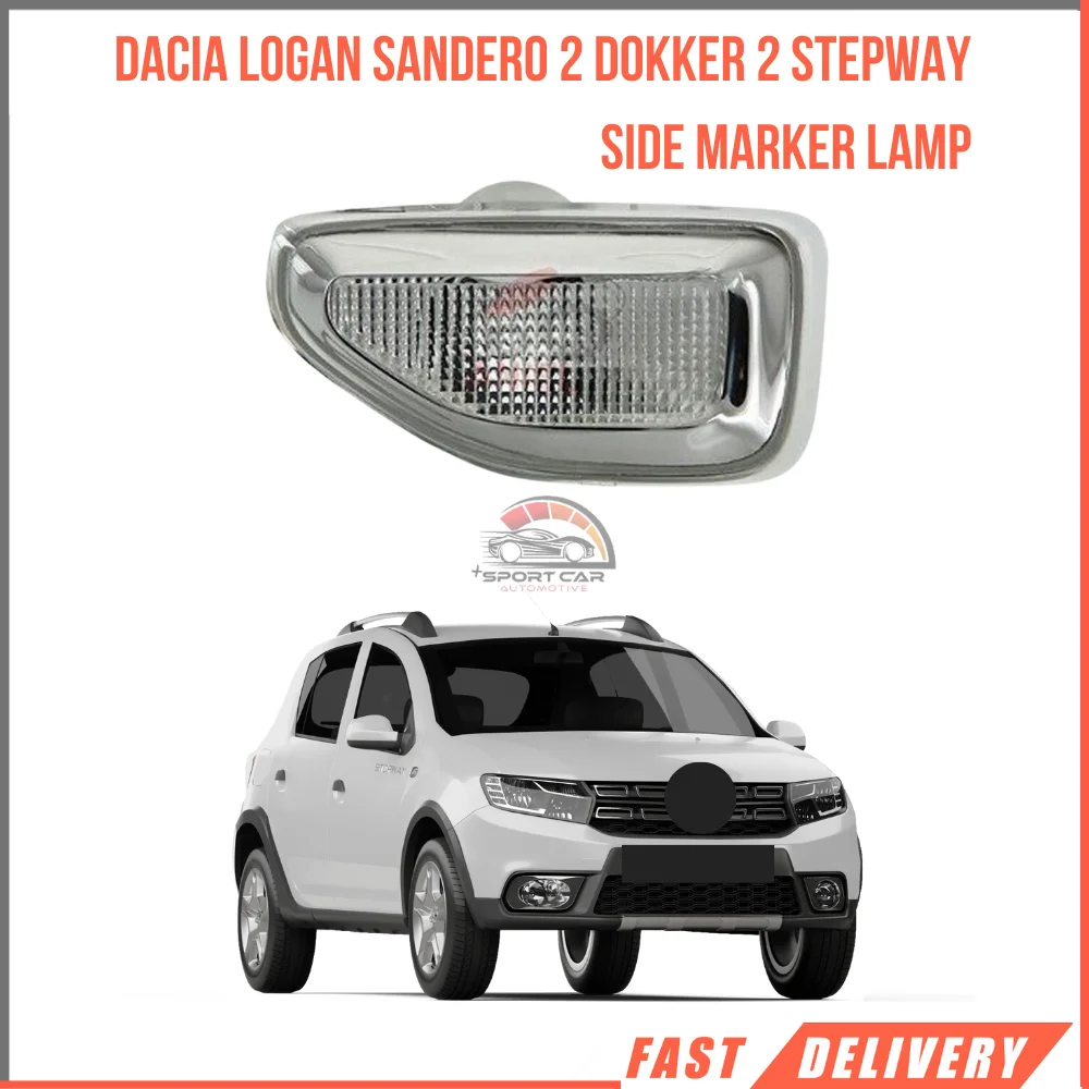 

For Side marker lamp right and left for DACIA LOGAN II-SANDERO II-DOKKER-STEPWAY 12 OEM 261605 JH0A 261655 JH0A fast shipping