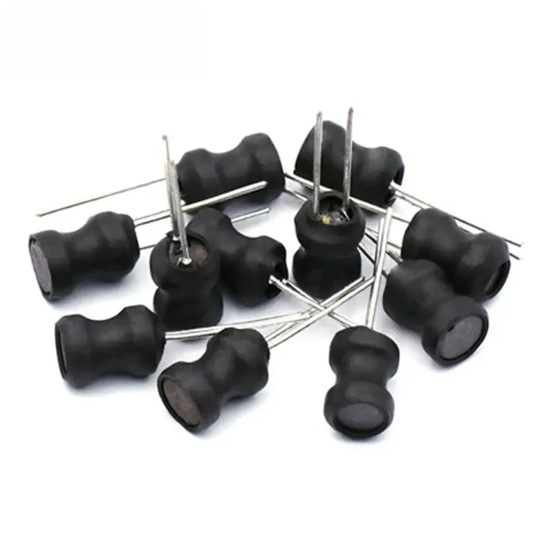 10-100PCS Javino Power Inductor DIP 9X12mm 2.2UH 4.7UH 10uH 22uH 100uH 330uH 470uH 1MH 2.2MH 4.7MH 10MH Inductance 2 Pins 9X12 — zdjęcie 2