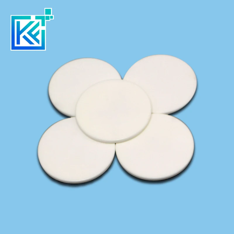 

99% Alumina Ceramic Plate , Circular , Insulated , Wear-resisting , diameter=30mm