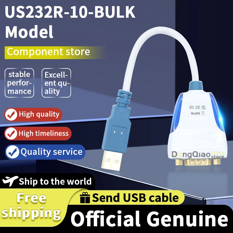 Fro US232R-10-BULK Cable USB RS232 Embedded 10 cm LED