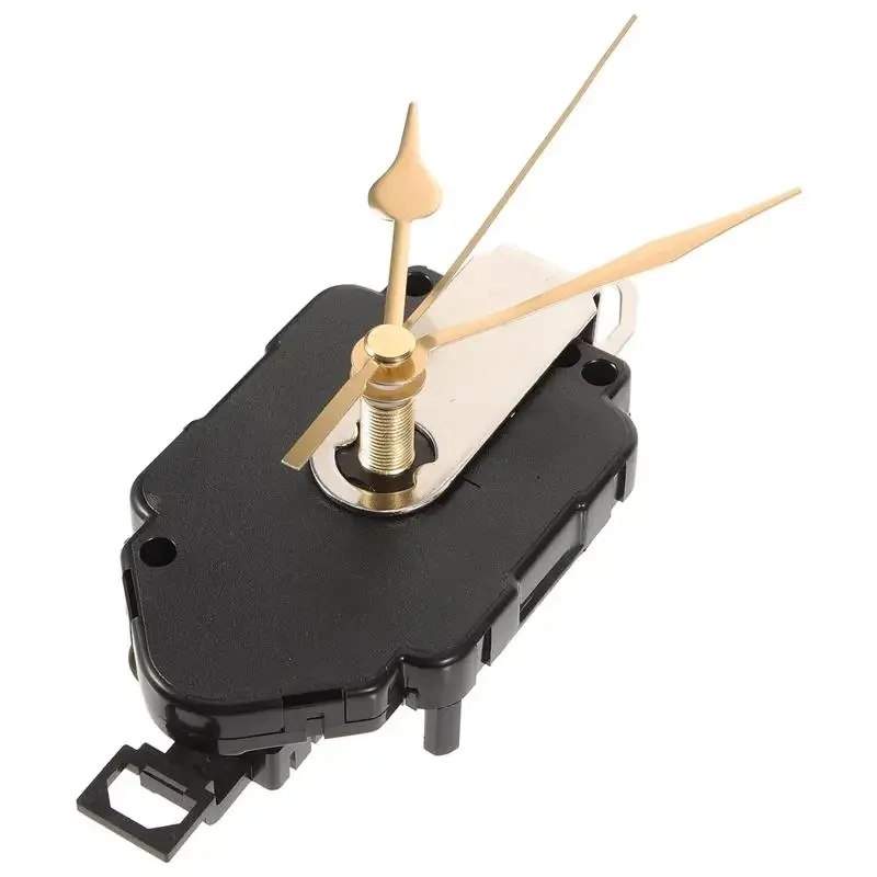 1 ensemble d'accessoires d'horloge à pendule, bricolage, spécifications différentes, mécanisme d'horloge murale pivotante muette, horloge à pendule artisanale créative