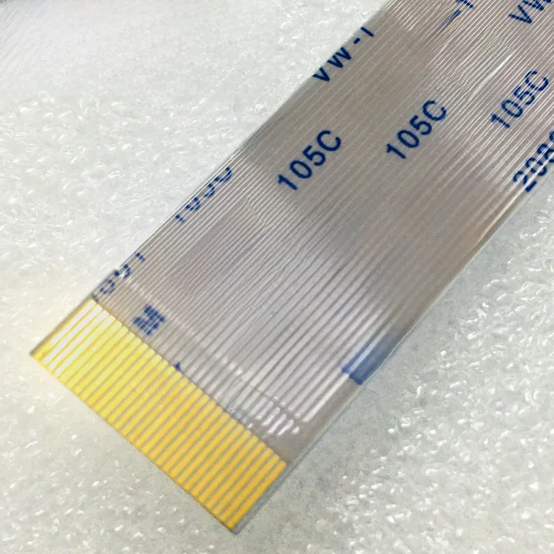 Câble flexible FFC 6-50 broches AWM 20861 105C 60V VW-A, Type B inversé