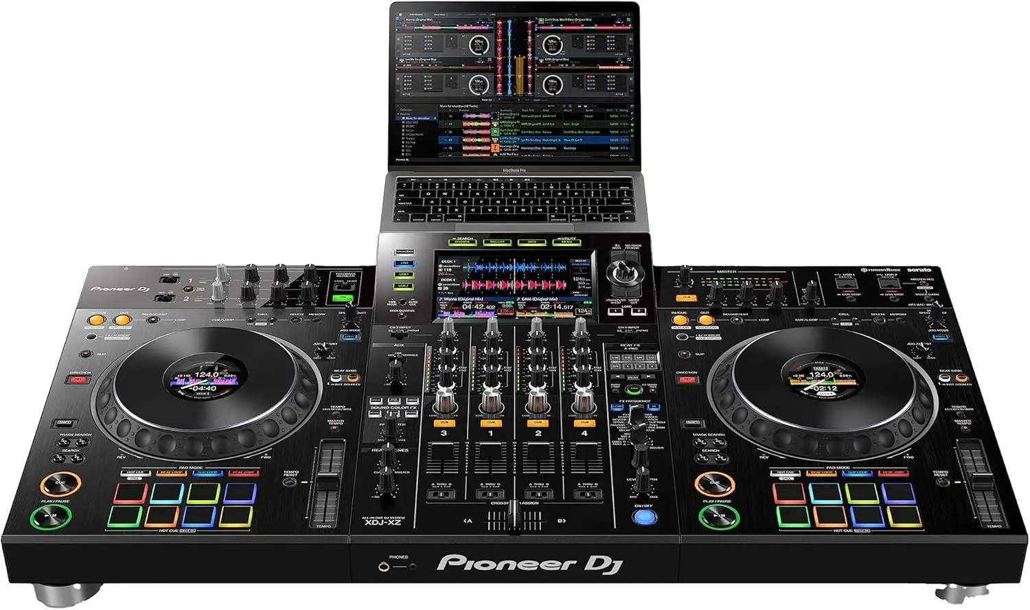 BEST SALES ORIGINAL Pioneer XDJ-XZ Professional All-in-One DJ System com Pro DJ Link, Colorido On Jog Display, e 16 Performance