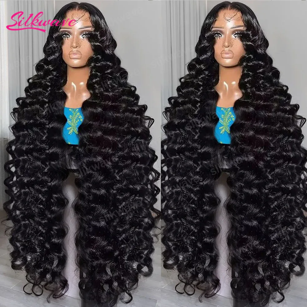 30 40 Inch Loose Deep Wave Wigs 13x6 Hd Lace Frontal Wig Brazilian Human Hair Wig 13x4 Preplucked Transparent Hd Lace Front Wig