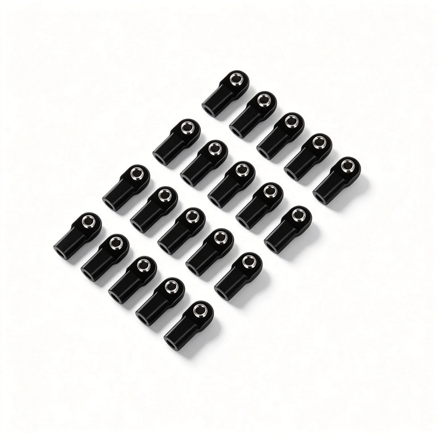 D1RC 1/10 RC Crawler Upgrade Parts Angled And Right-Angle Rod End Ball Joint for SCX10 TRX4 RC Car